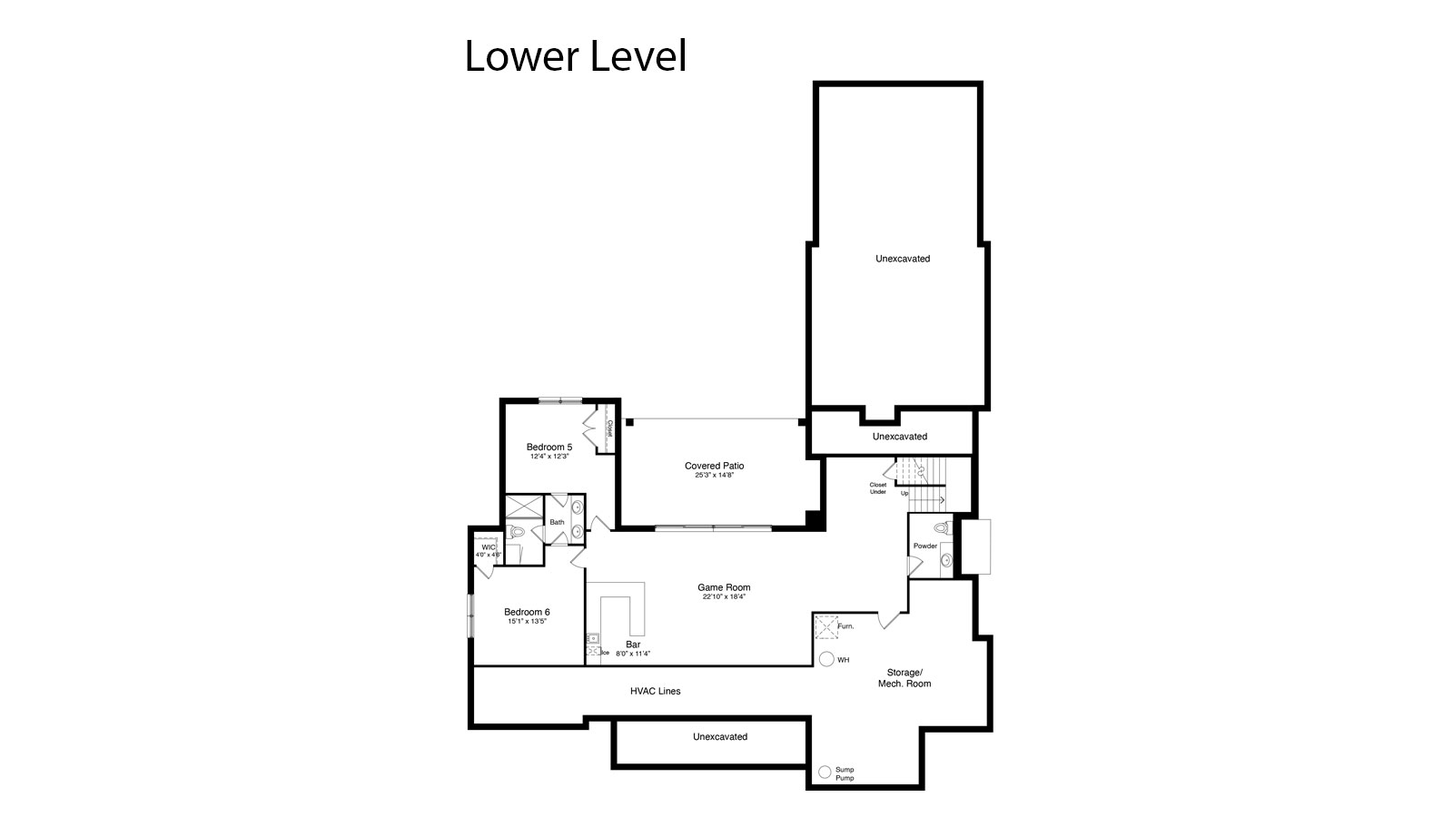 Cheyenne lower level layout