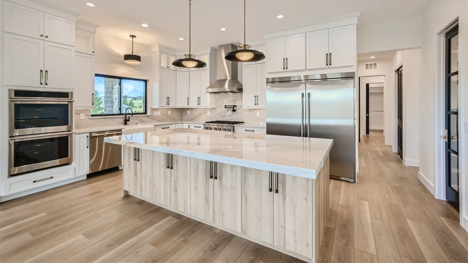 pinehurst custom home kitchen