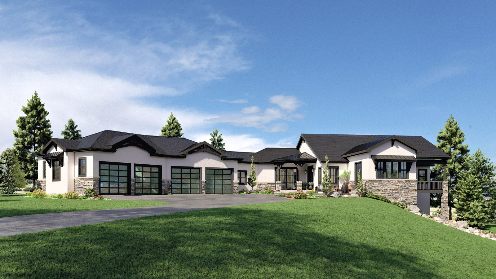 Spyglass Hill House Rendering